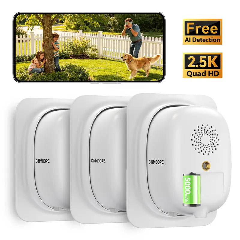 3 Pack（2.4GHz Wi-Fi, No SD card included. ）