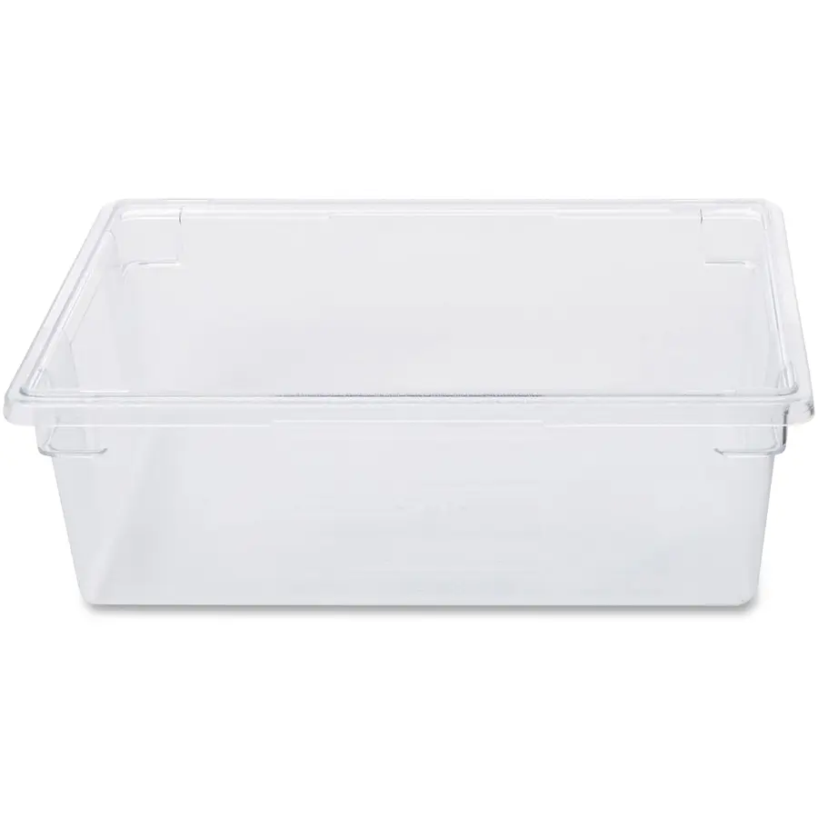 26 x 18 x 9 in. 12.5 gal Commercial Food Tote Box, Clear - Case of 6