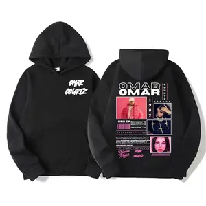 Rapper Omar Courtz Primera Musa Album Tour Hoodies Pullovers Men Women's Clothing Fashion Casual Comfort Long Sleeve Hoodies