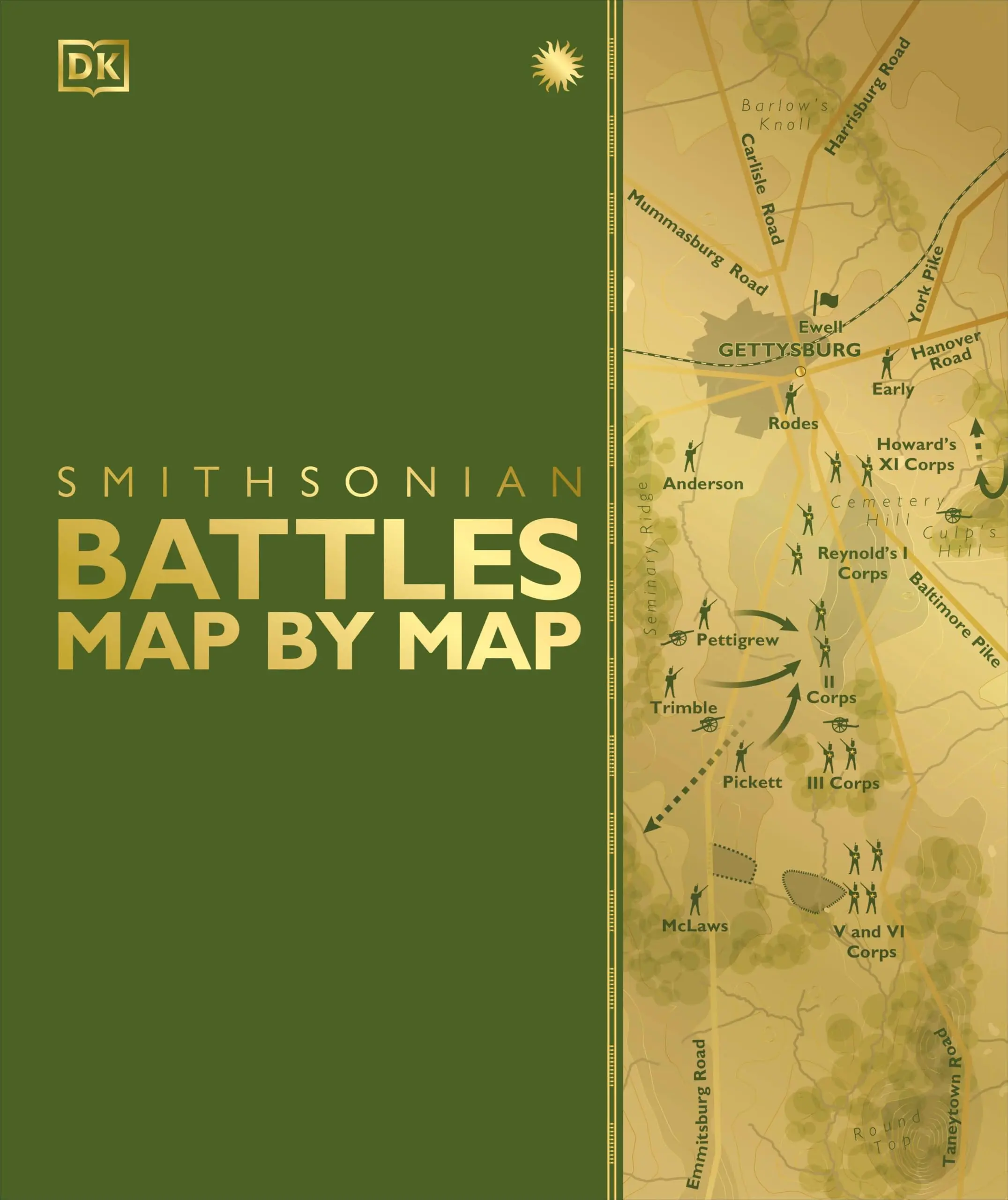 Battles Map by Map -- DK - Hardcover