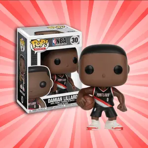 Funko Pop! NBA Portland Trailblazers Damian Lillard Pop Life First Edition #30