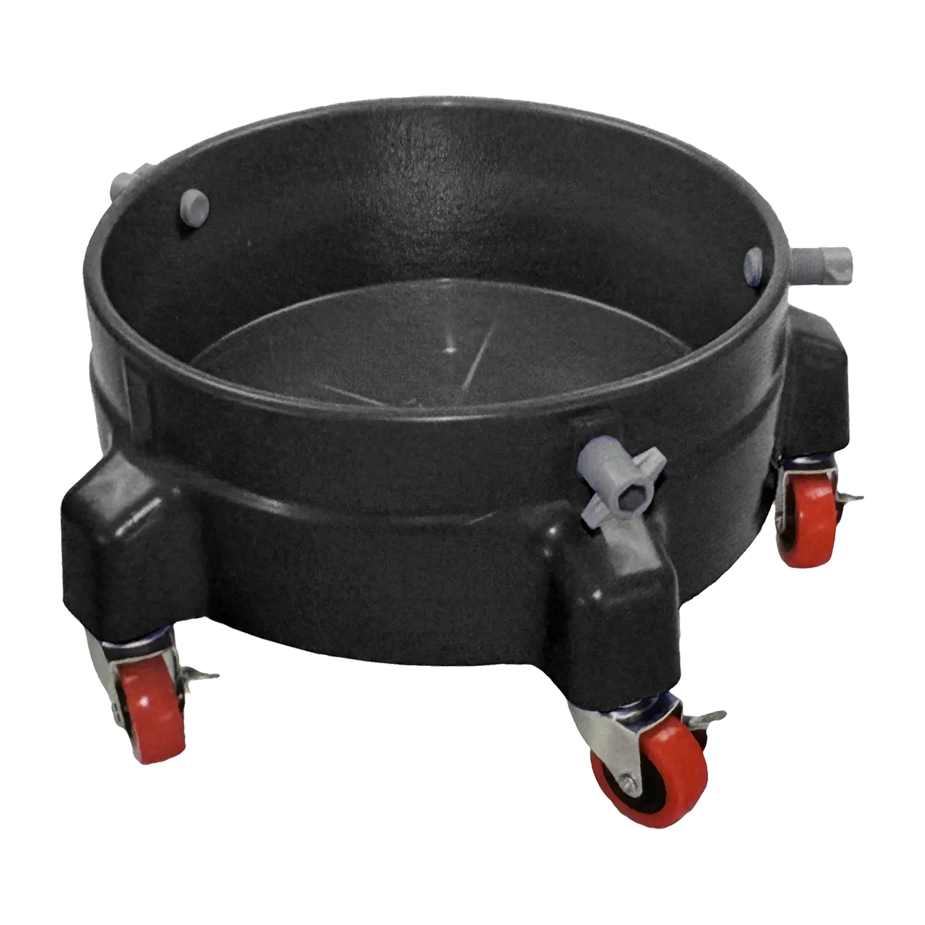 5-Gallon Pail Dolly | Heavy Duty Rolling Bucket Holder with Wheels
