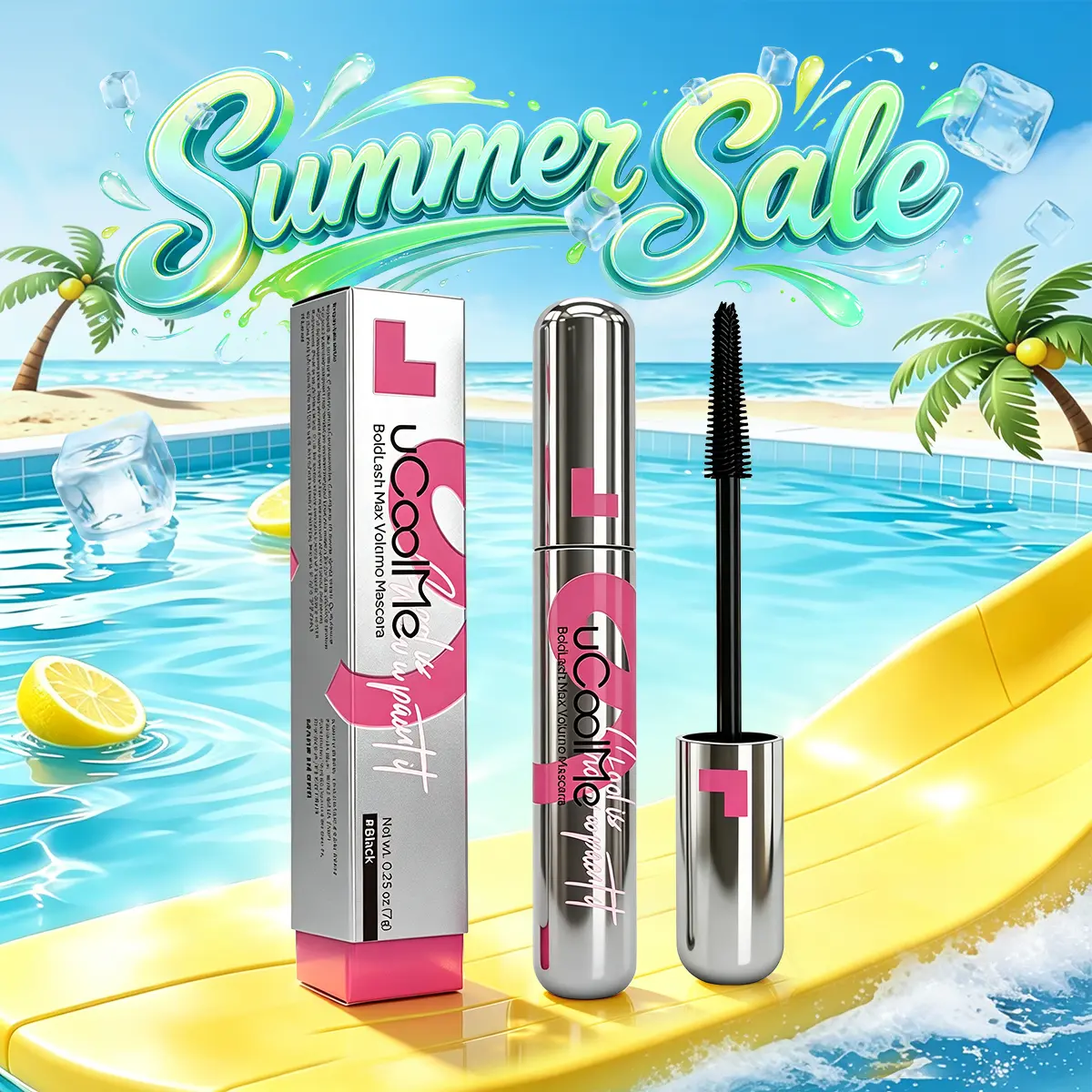 Spider Web Tubing Mascara Easy to Remove Waterproof Sweat Proof Smudge Proof 24H Long Lasting uCoolMe Bold Lash Max Volume Mascara Liquid Mascara Makeup Cosmetics