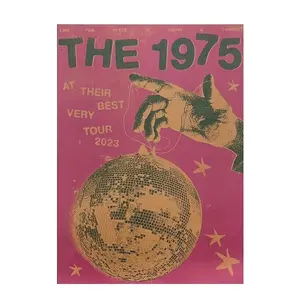 NO FRAME INCLUDE - Retro The 1975 Vintage Rock Band Art Print Home Hanging Decoration Wall Art Poster Decor Gifts For Fans