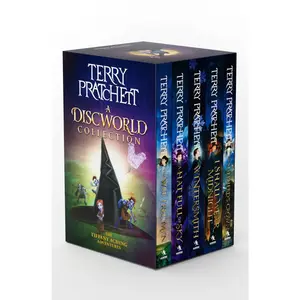 Terry Pratchett: A Discworld Collection: The Tiffany Aching Adventures: The Wee Free Men, A Hat Full of Sky, Wintersmith, I Shall Wear Midnight, The Shepherd's Crown by Terry Pratchett [Paperback Book]
