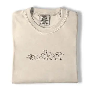 Comfort Colors Anatomy Organs Shirt, Medical Cartoon T-Shirt, Cute Healthcare Graphic Tee, Doctor & Nurse Student Gift