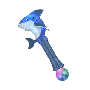 Blinkee LUSAPW-MLT Light Up Color Splash Shark Attack Projecting Wand