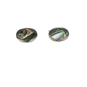 Vintage Sterling Silver Abalone Inlay Cufflinks CPR Hallmark 925
