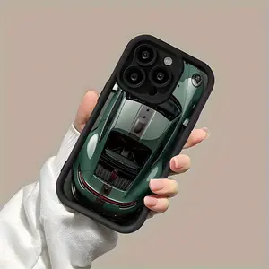 Luxury Car Pattern Trendy Hot Selling Male and Female Matte Texture Sky Eye Stair Groove Mobile Phone Case Comfortable Grip for iPhone 17 E Air Pro ProMax iPhone16 15 14 Plus 13 12 Mini 11 X XS XR Send to Friends, Girlfriends, Boyfriends, Family