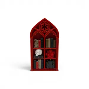 Bookcase 6 Clicker — Mini 3D Printed Fidget Bookshelf