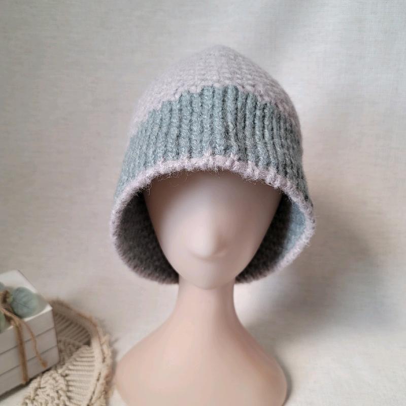 Alpaca Wool Blended Bucket Hat *Winter Alpaca Knitted Hat *Luxe fabrics *Women Premium Soft Winter Hat *Gift For her