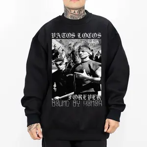 Old movie, Vatos Locos forever Chicano Clothing, Cholo, Gangster clothes, Hoodies for men, Men's clothing Sweatshirt, Hoodie, Comfort Colors