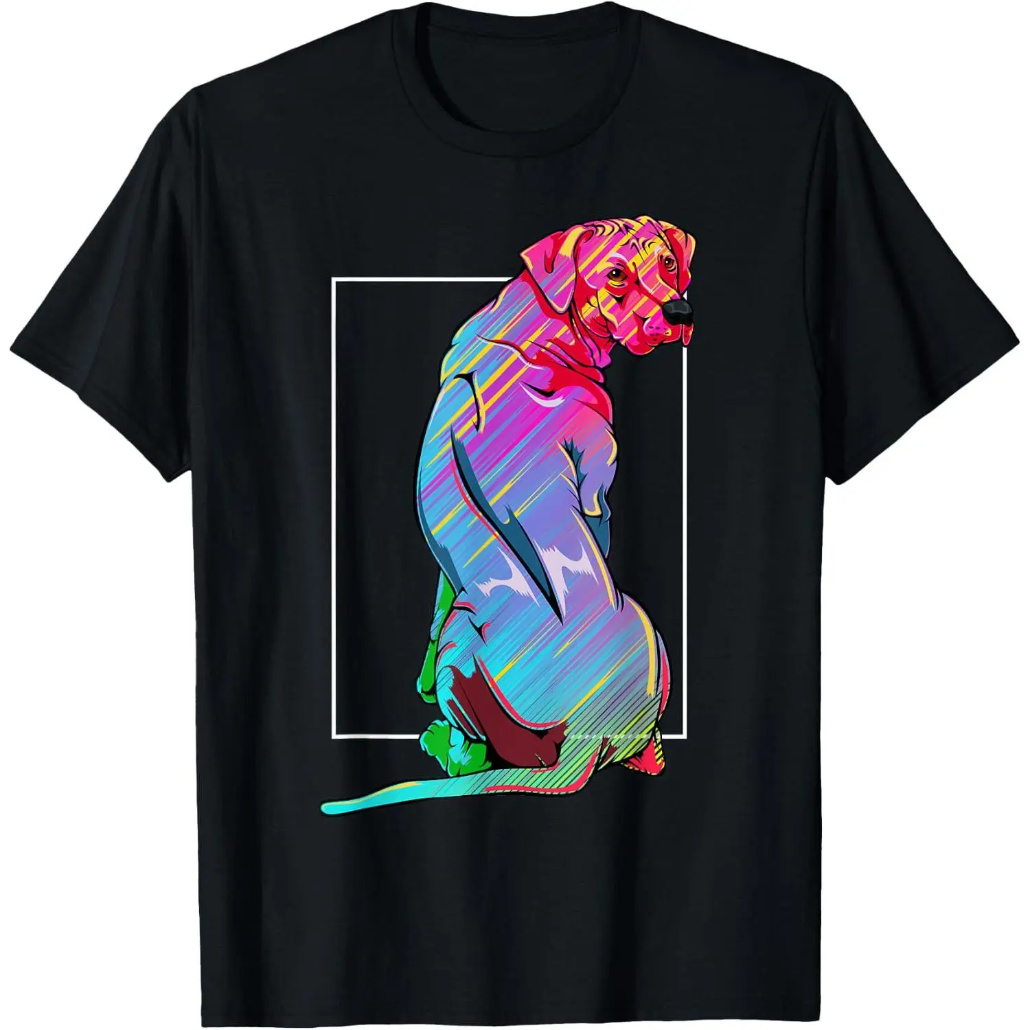 100% Cotton Rhodesian Ridgeback Dog Animal Lover Pet Owner Gift Idea T-Shirt for Men Women