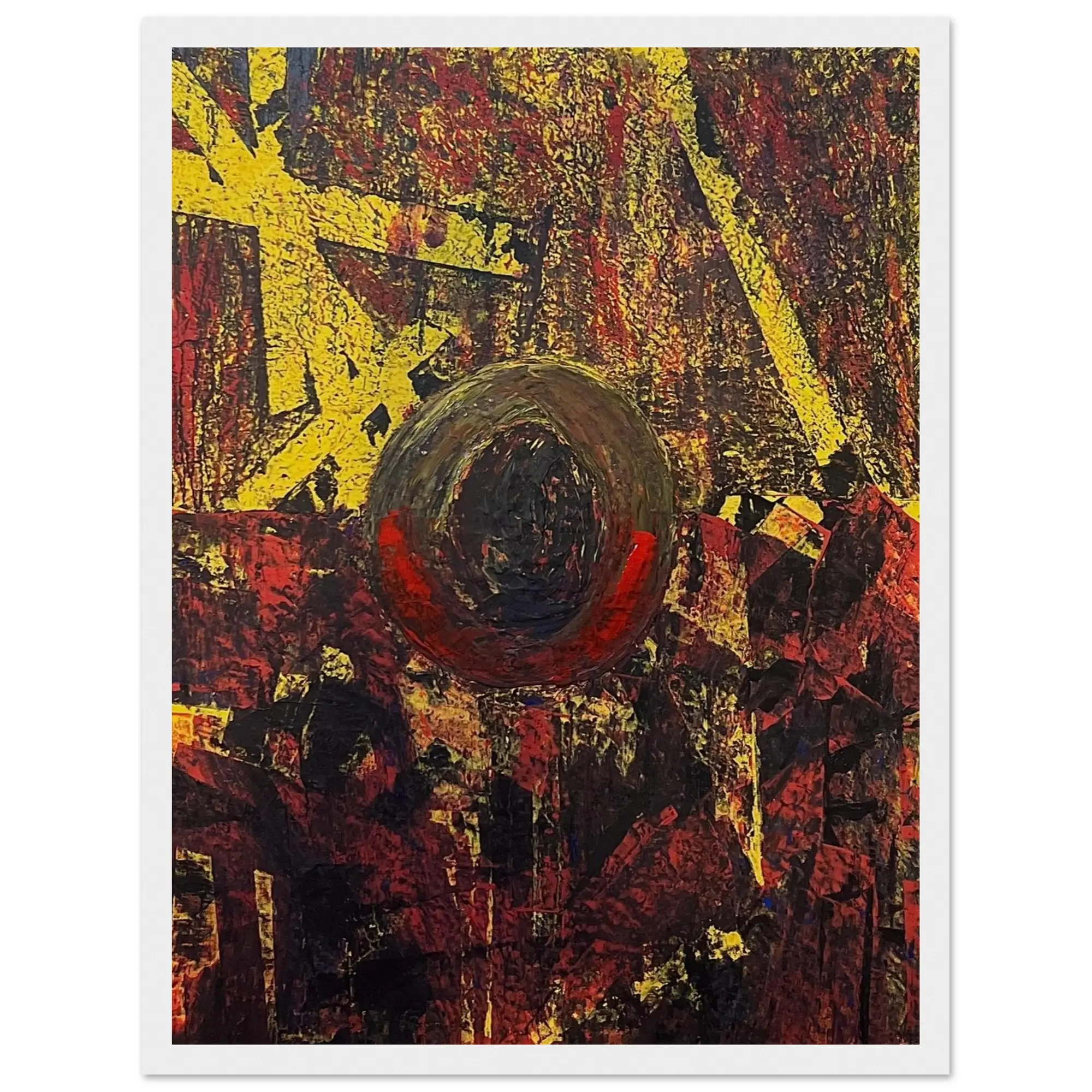 Firestarter - Museum-Quality Matte Paper Wooden Framed Poster