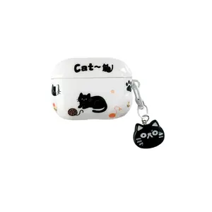 Cute Cartoon Pig Penguin Cat AirPods Case, Compatible with Apple AirPods 4/3, Bluetooth-compatible Earbud Cover, Creative Soft Shell for AirPods Pro 3/2/1, Creative Design