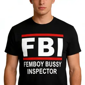 Fbi Femboy Bussy Inspector T-shirt, Fbi - Femboy Bussy Inspector Shirt , Fbi Femboy Bussy Inspector Tee , Funny Fbi Outfit