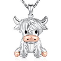 Highland Cow Necklace
