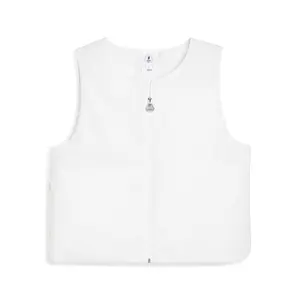 PUMA Mens X Skepta Skope Vest Athletic Outerwear Casual - White