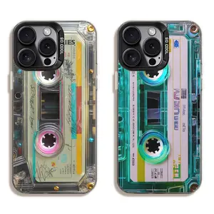 Unique cassette tape Creative Phone Case Stylish & Durable New Year Gift: Fashionable Phone Case for iPhone 11 12 13 14 15 16 17 – Perfect Blend of Protection and Trend
