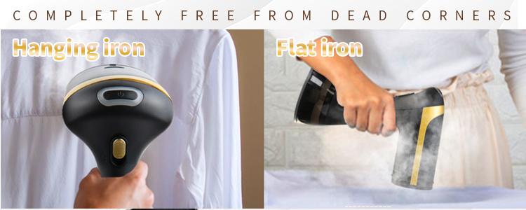 GUMK Clothes Steamer, Handheld Garment Steamer, 15s Fast Heat-up, Remove Wrinkles Quickly, for Travel, 300ml Removable Water Tank appliances clothes