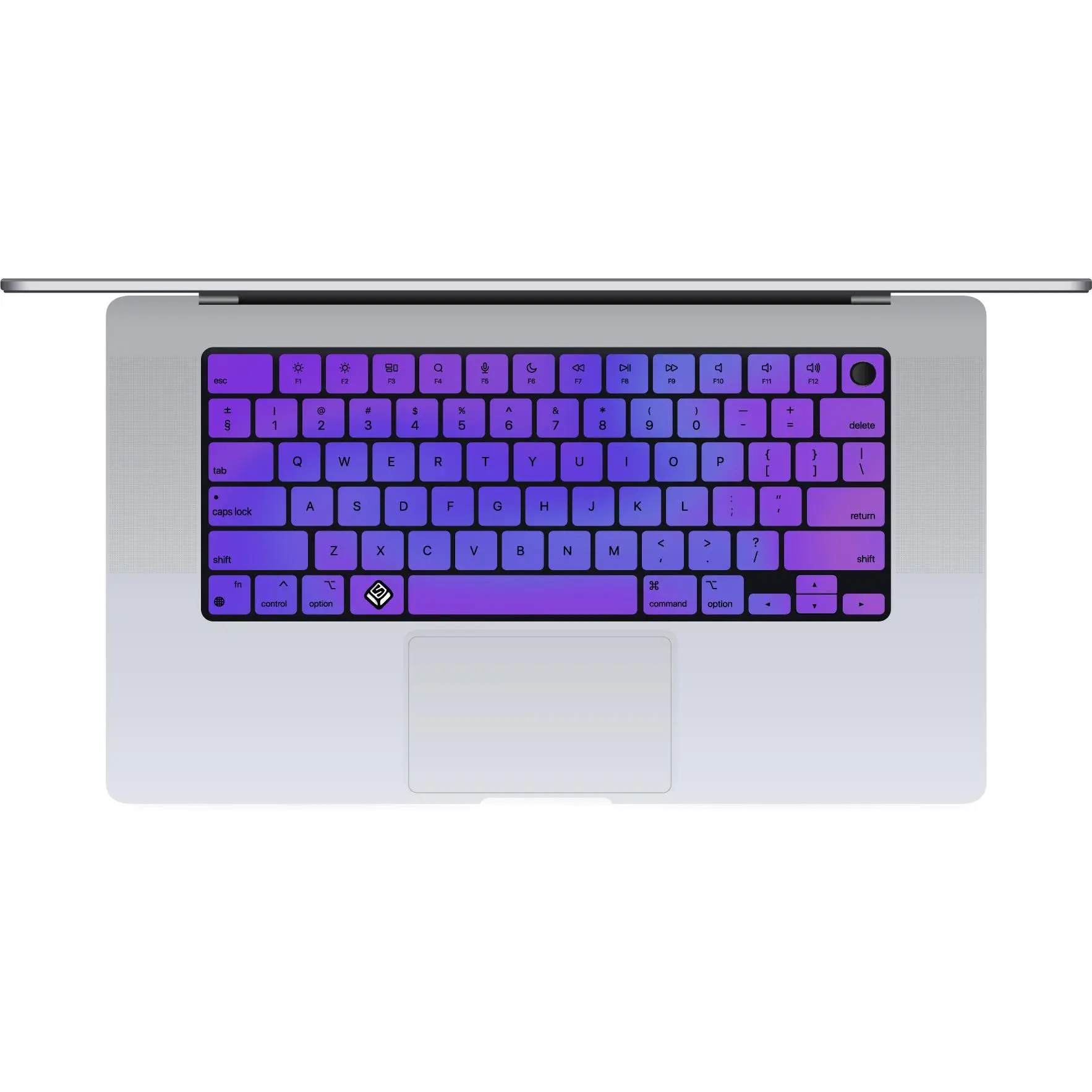Purple #2 MacBook Keyboard Sticker