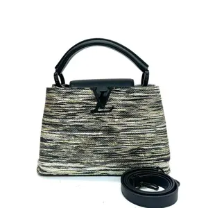 Pre-owned Louis Vuitton Capucines Handbag, Bottom Length 26cm, Circa 2022, Detachable Shoulder Strap Included, N 23394713