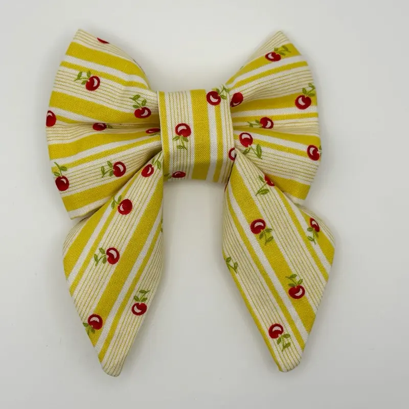 ITTY BITTY CHERRIES-Handmade Bows