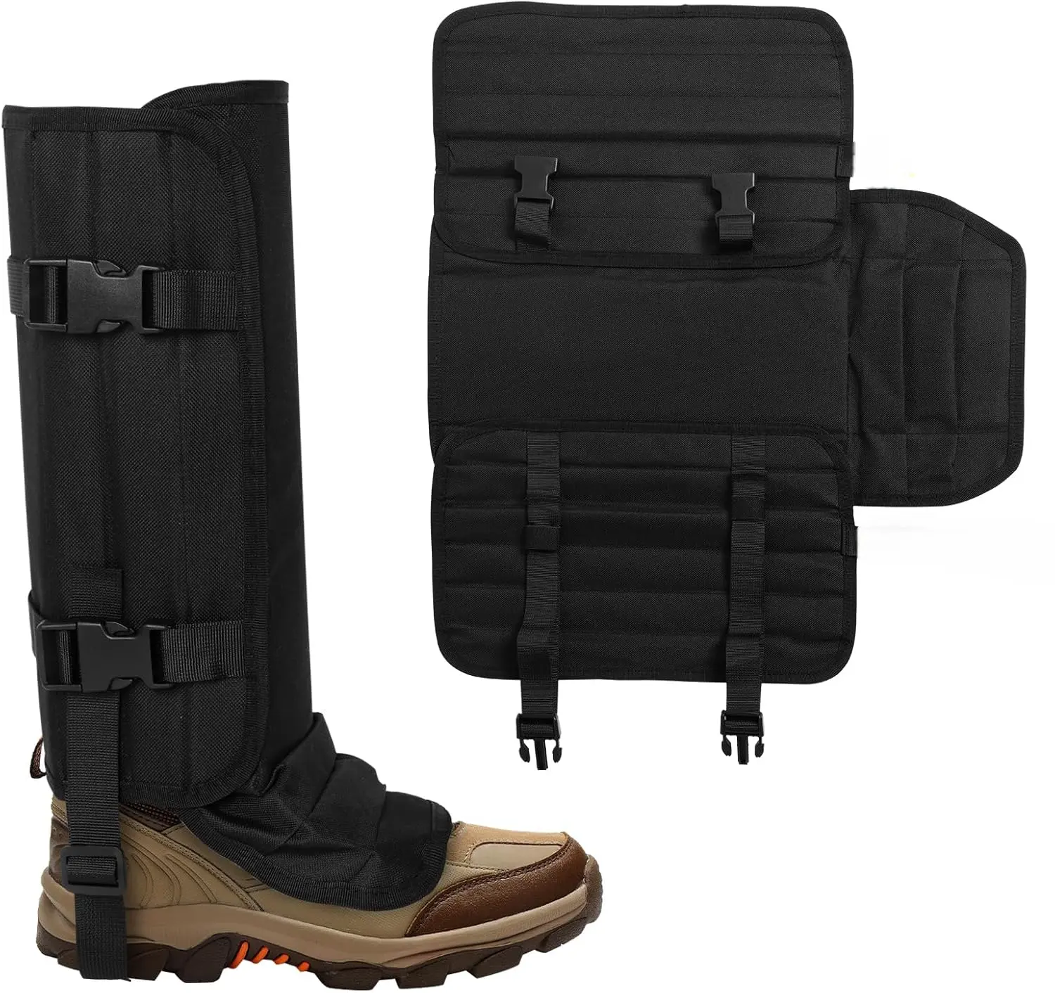 Snake Guard Gaiter Chaps: Durable Total Protection Snake Chaps, Ankle to Thigh Snake Chap, Legs from Snake Bites