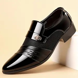 Men's Oxford Shoes Breathable Comfortable Casual Dress Shoes For Business Wedding Party