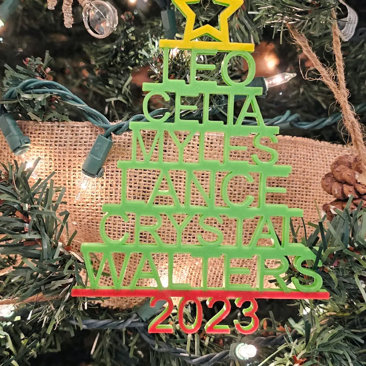 Custom Tree Ornaments