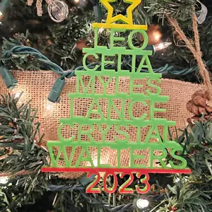 Custom Tree Ornaments