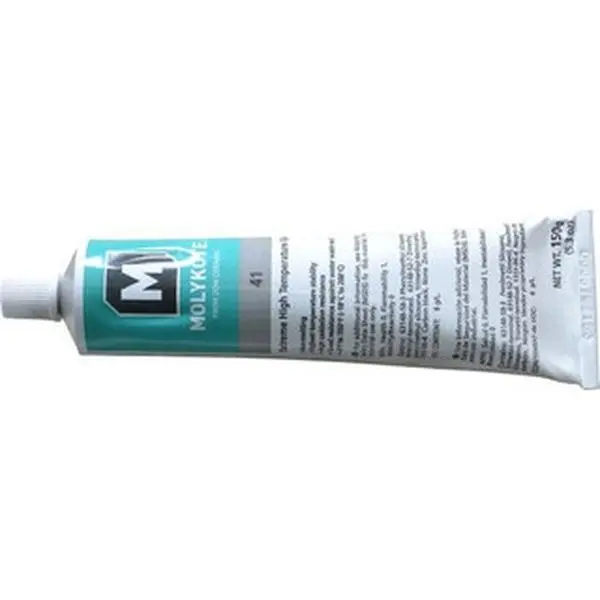 DOW CORNING Lithium Base High-Temperature Grease - 5.3 oz Tube, Black, NLGI 2, Max 550°F, 41-2201755, Heat Resistant for Cycling & Outdoor Recreation Equipment
