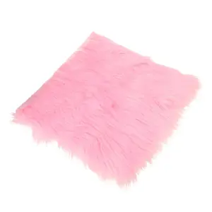 Plush Nail Background Mat for Picture Manicure Display, 40 x 40 cm