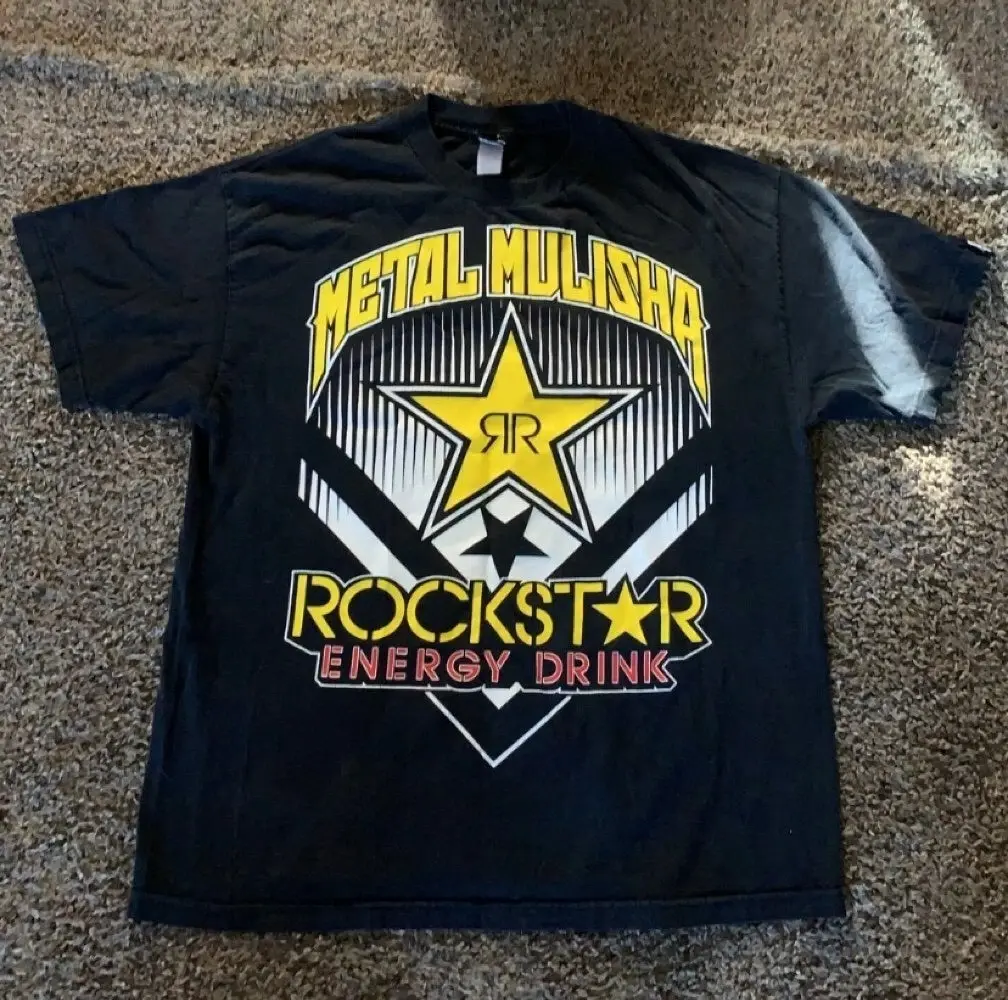 Vintage Metal Mulisha USA Energy Drink Tee Unisex Short Sleeve Shirt S-5XL