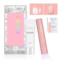 Matte Grip Fit-S Almond -120pcs (Pink UV Light)