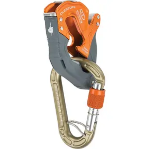 212 MAIN Climbing Technology Click Up Kit Plus Belay Device - Blue, Lightweight, Compact, Indoor Climbing, Manual Brake, V-Proof