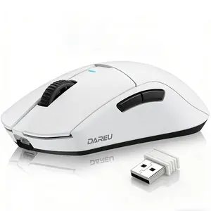 Dareu A950GM Tri-mode Gaming Mouse| PAW3395 Sensor | 60g Ultralight | PBT Keycaps | 100M Clicks | Fast Charging | Professional Esports Grade