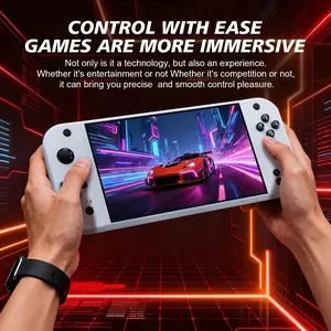 7 Inch Video Game Console , 4000Mah Battery,  64G Memory , Support 30 Simulators 15000+ Games , Handheld Gaming Consoles