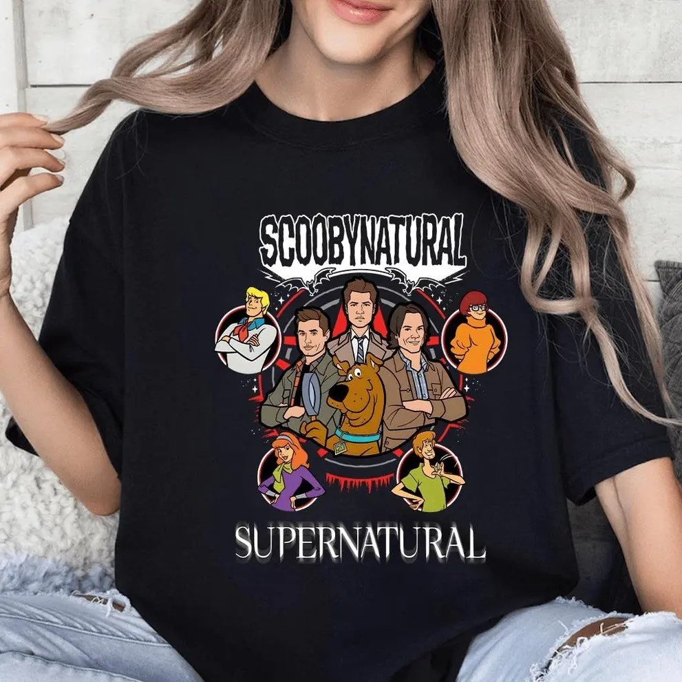 Scoobynatural Supernatural T Shirt, Join The Hunt Shirt, Gift For Woman and Man Unisex T-Shirt Sweatshirt Hoodie