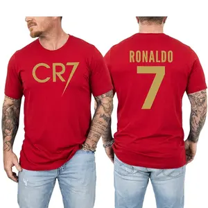 Legend Number 7 Gold Print Graphic Tee Men Casual Short Sleeve Black Shirt Front and Back Lettering Urban Streetwear Top Minimalist Typography Aesthetic Outfit