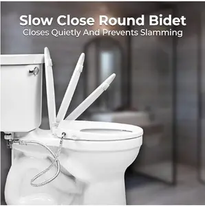 GenieBidet - Slow-Close Round Bidet Seat