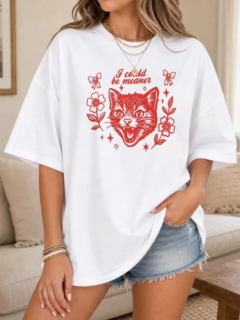 Comedy Graphic Print T-Shirt, Funny Everyday Tee, Soft Cotton Relaxed Fit Casual Shirt, Unisex Trendy Streetwear, Perfect for Daily Wear, Holidays & Fun Personalities