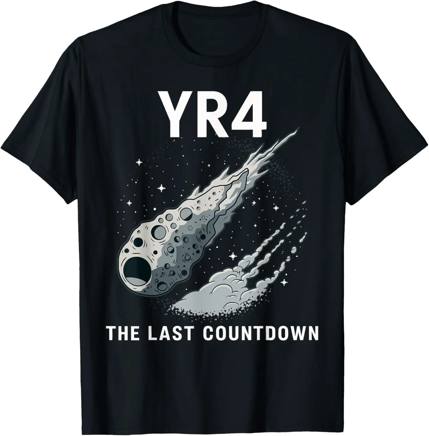Asteroid YR4 Meteor Comet Space Last Countdown December 2032 T-Shirt - Dakotamc Shop 83B0DXFTFV1J