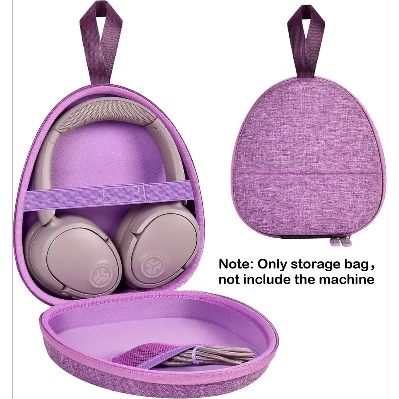 Universal Headphones Case for JLab/for JBL Tune 510BT 720BT 770NC 520BT/ for Sony WH-CH520 WH-CH720N/ for BERIBES/for Soundcore Q20i Over-Ear Headphones, Stylish Design, Headphone Accessories, Headphones Storage Bag- (Case only)