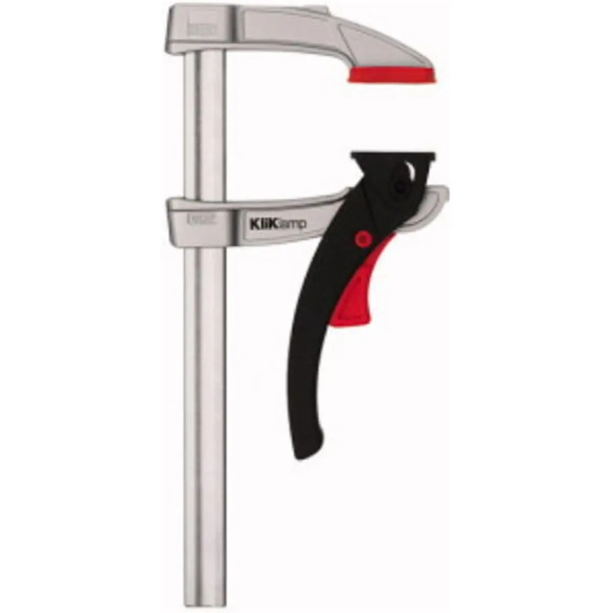 212 MAIN Kliklamp 8 In Light-Duty Lever Clamp for Power Tool Use, Magnesium Construction, Vibration-Proof Ratchet Lock, Adjustable Clamp Height, 250 lbs Capacity for Around Power Tools