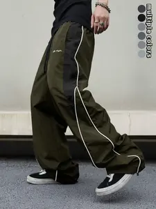 Los Angeles Embroidered Track Pants Y2K Baggy Skate Streetwear & Casual Set