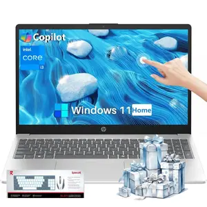 HP 15.6" Touchscreen Laptop | Up to 32GB RAM, 512GB SSD, Win 11 Home, 13th Gen i3, Copilot AI, Wi‑Fi 6, Bundle Accessory,Suit for Business&Student