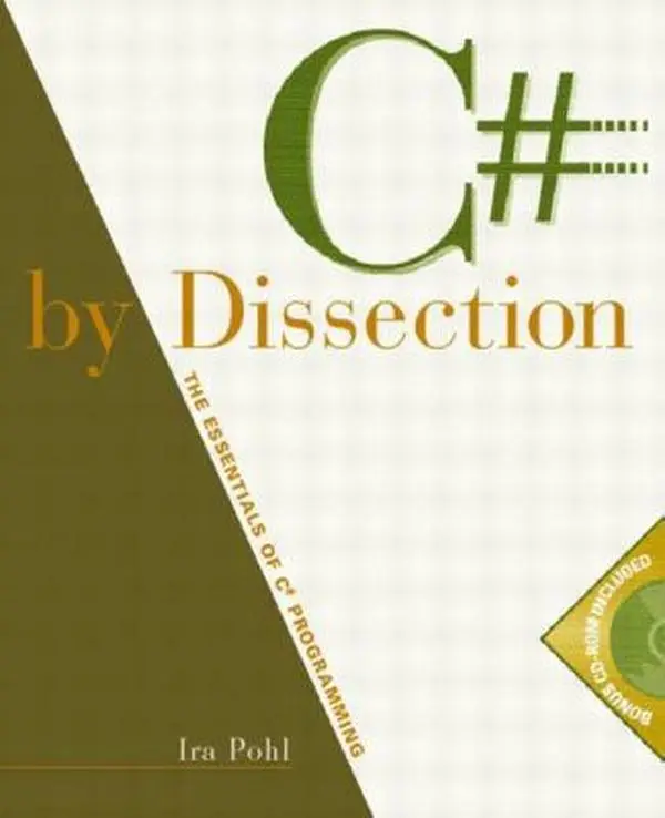 USED-C# by Dissection: The Essentials of C# Programming by Ira Pohl (Paperback)