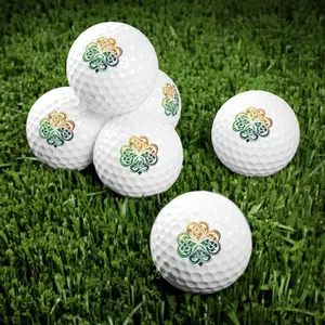Rainbow Celtic Knot Golf Balls, 6 or 12 balls