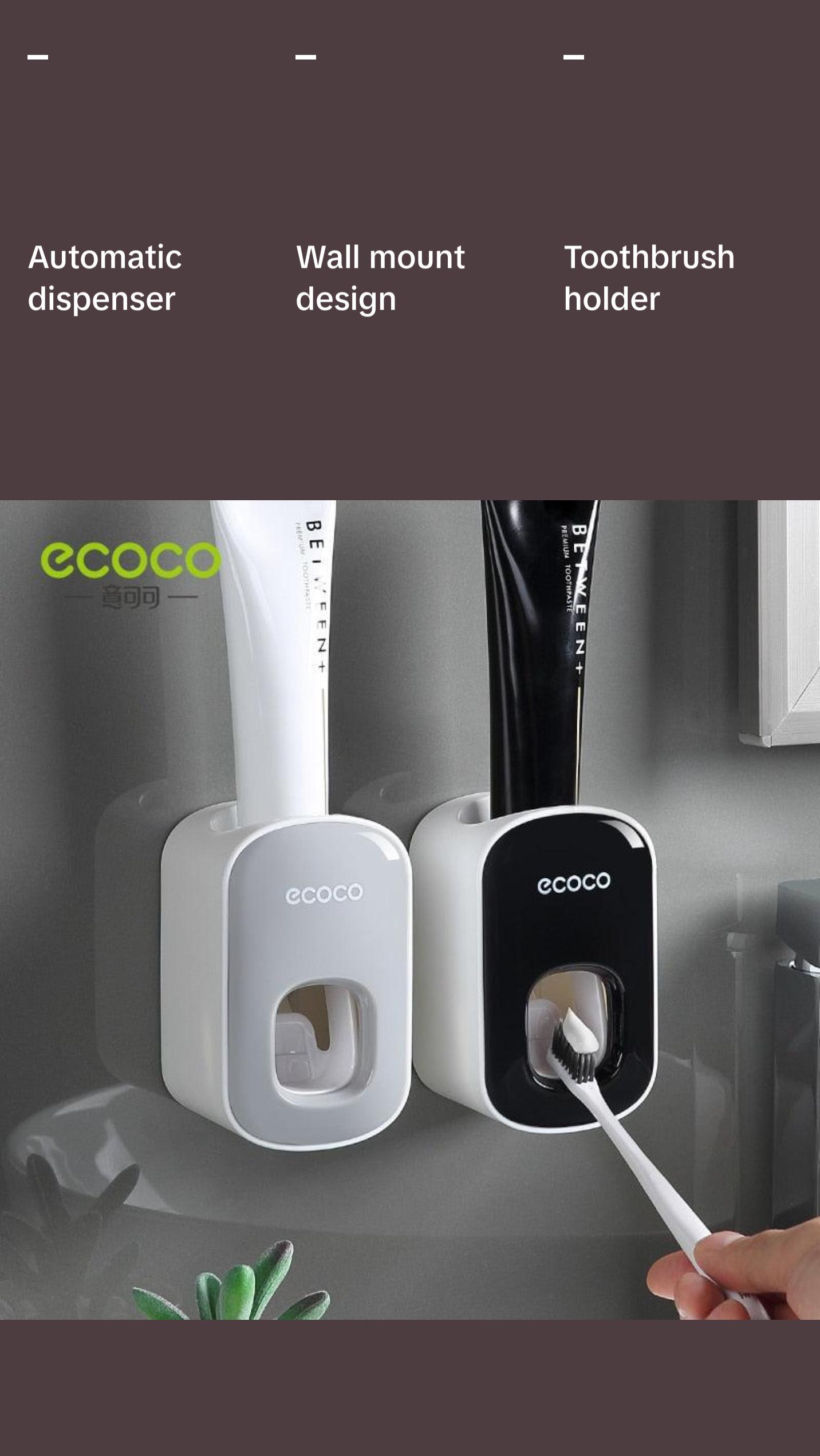 Wall Mount Automatic Toothpaste Dispenser